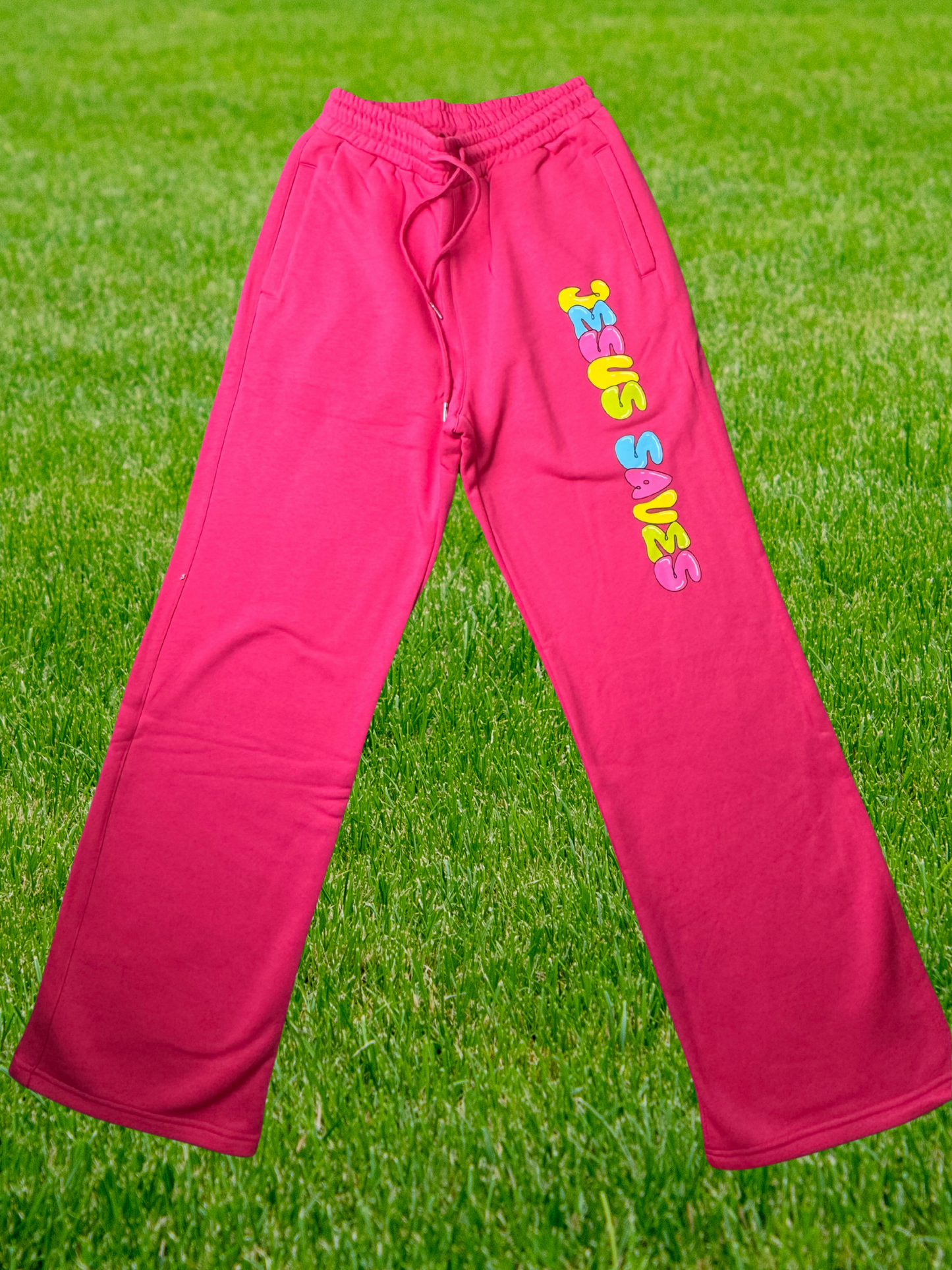 Hot Pink Jesus Saves Bottoms