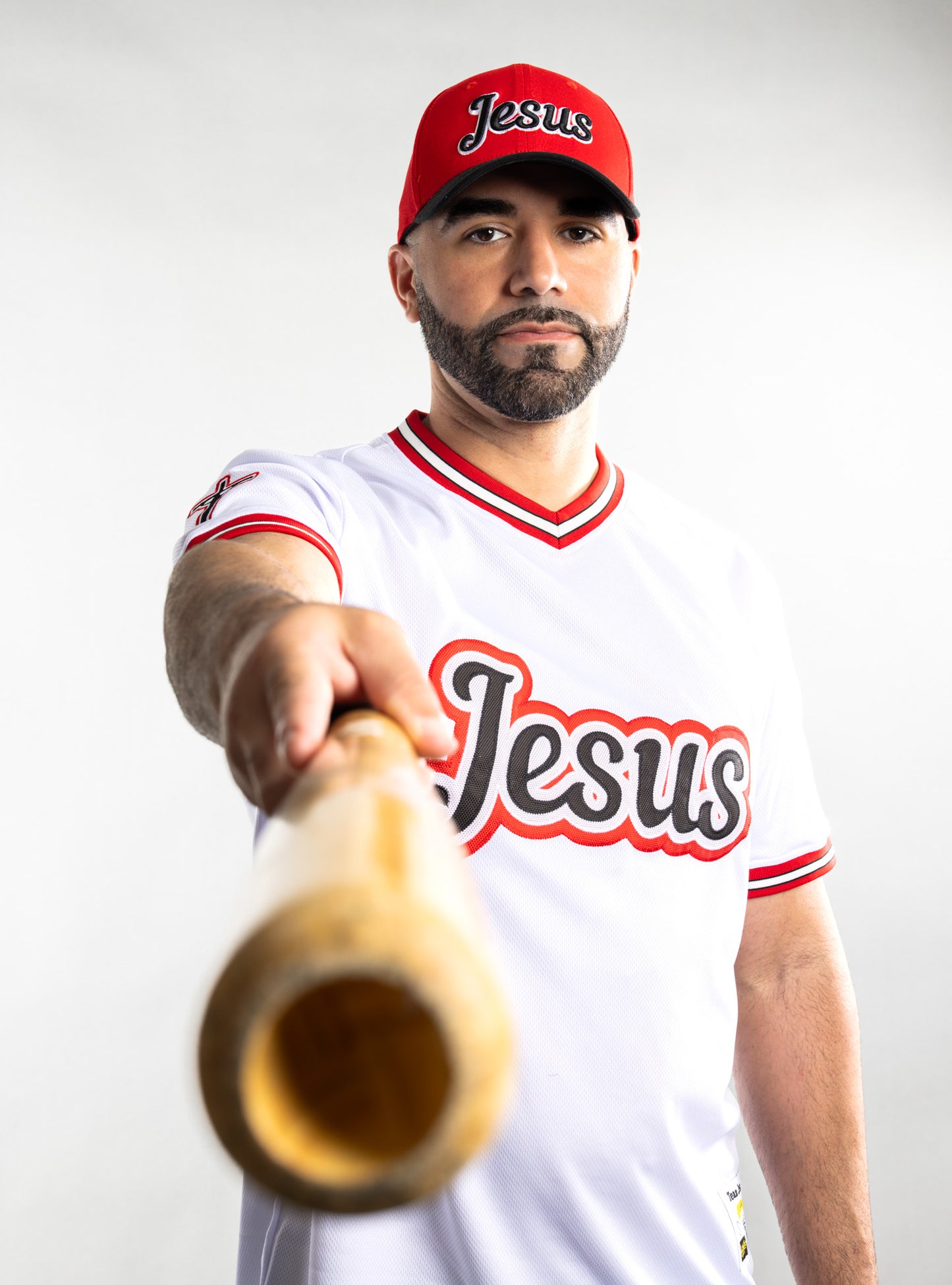 White (Team Jesus) Jersey