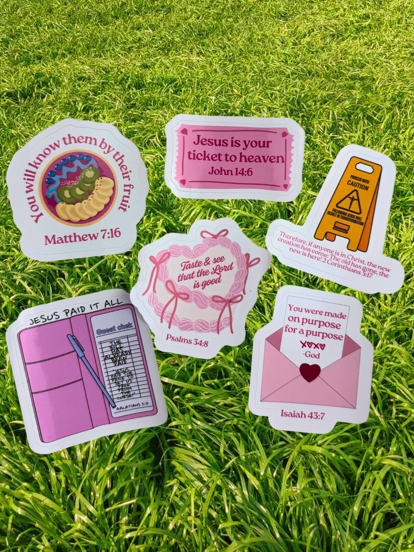 6 Pack Stickers Bundle #2