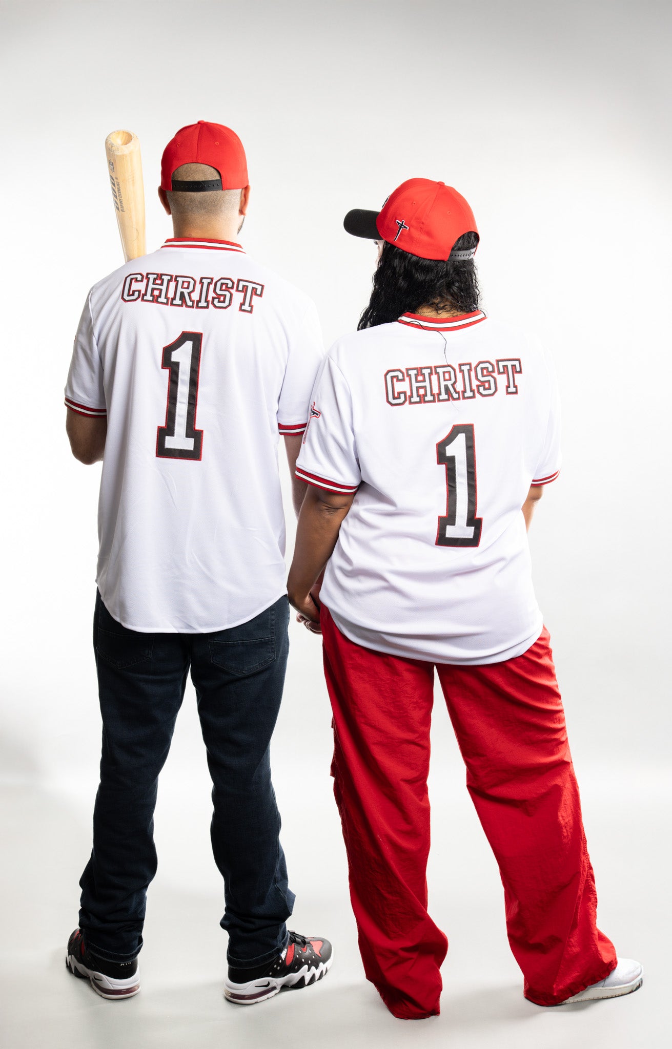 White (Team Jesus) Jersey