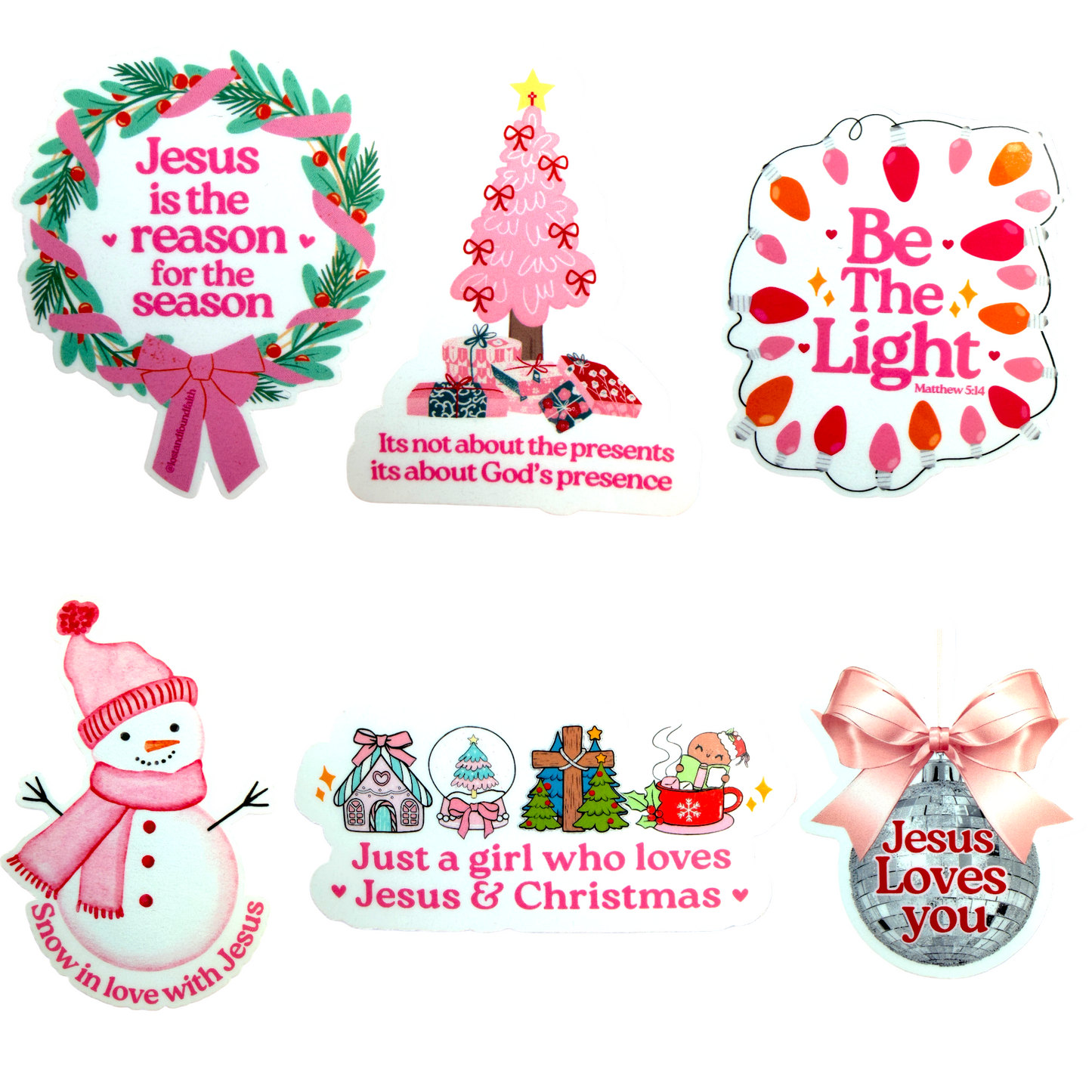Holiday sticker bundle