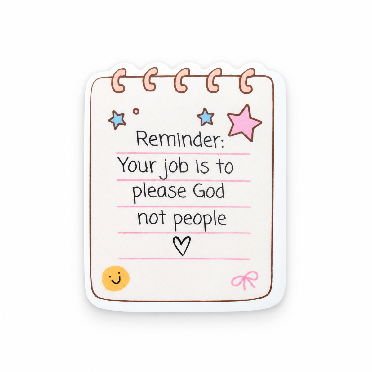 Notepad Sticker