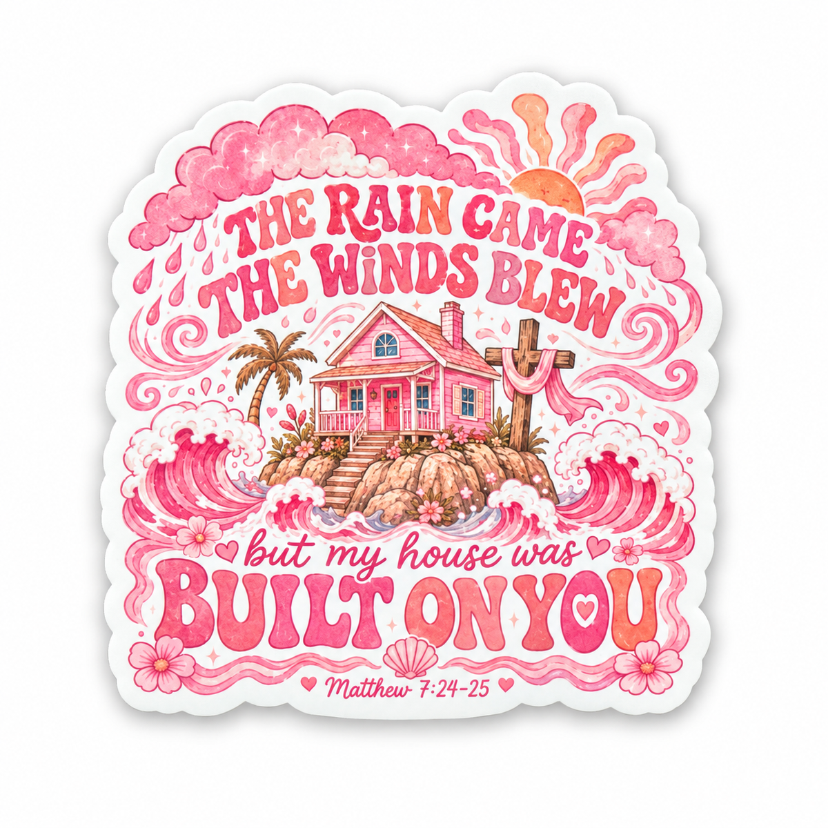 Firm Foundation Sticker