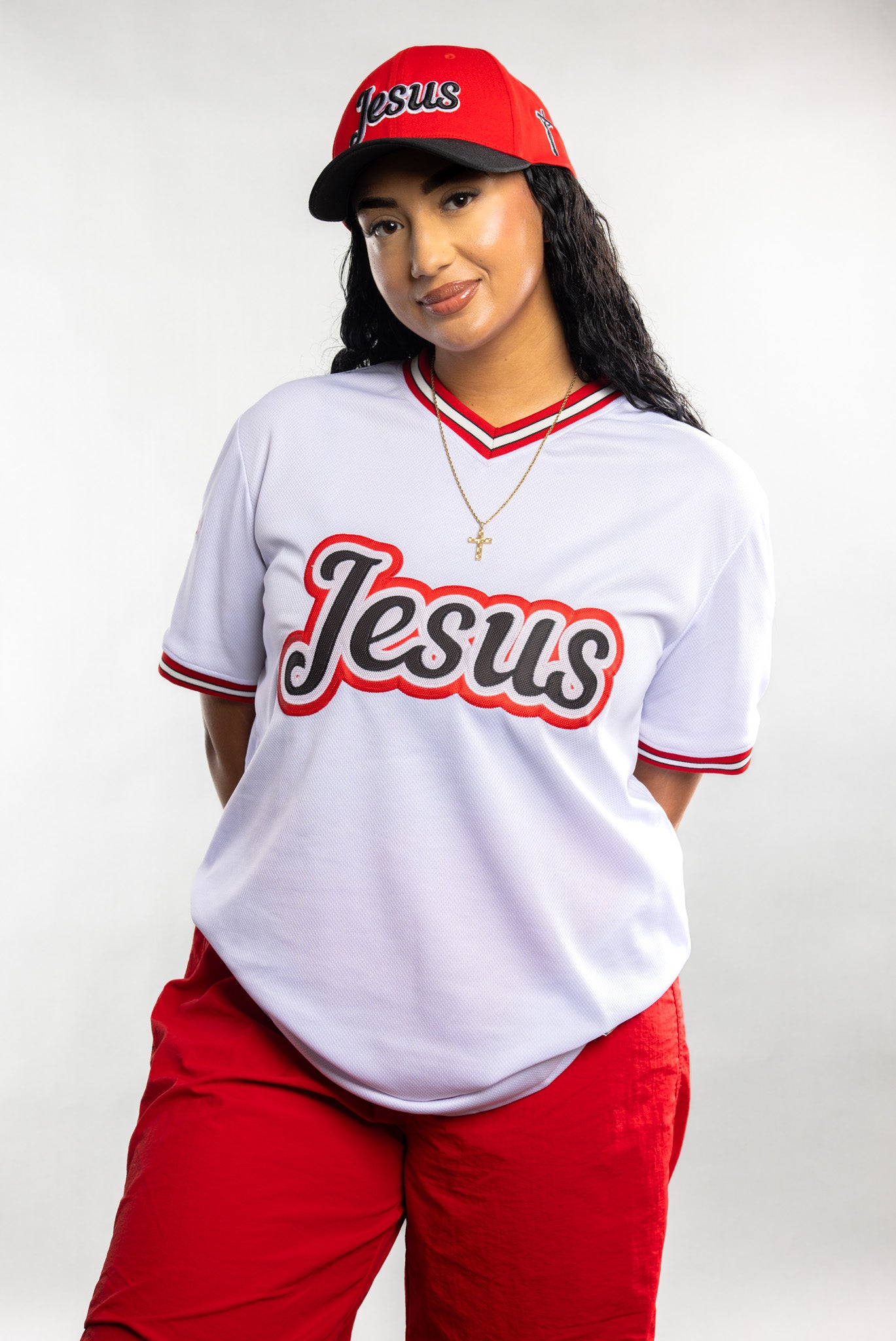 White (Team Jesus) Jersey