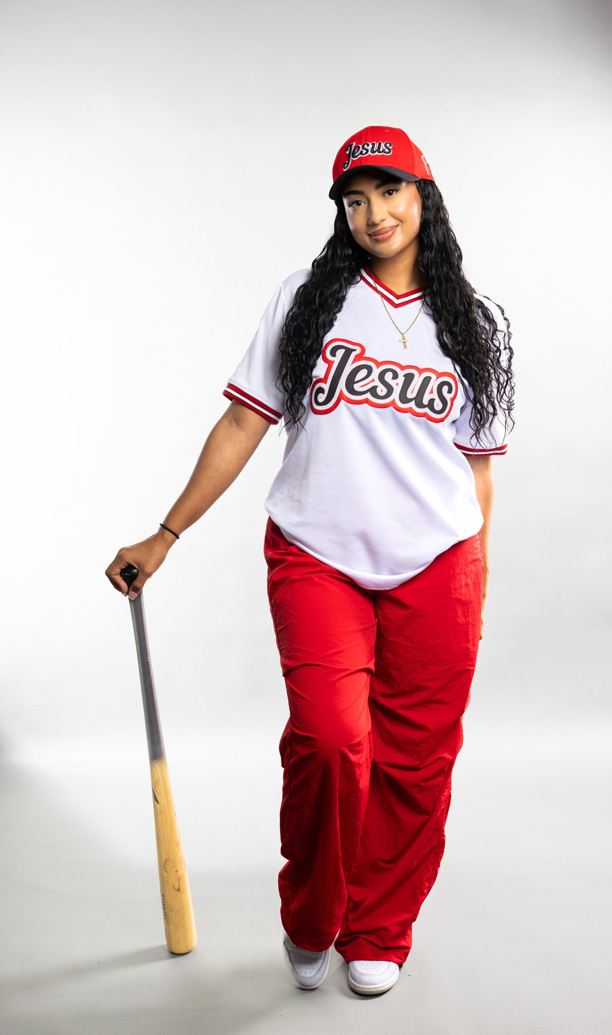 White (Team Jesus) Jersey
