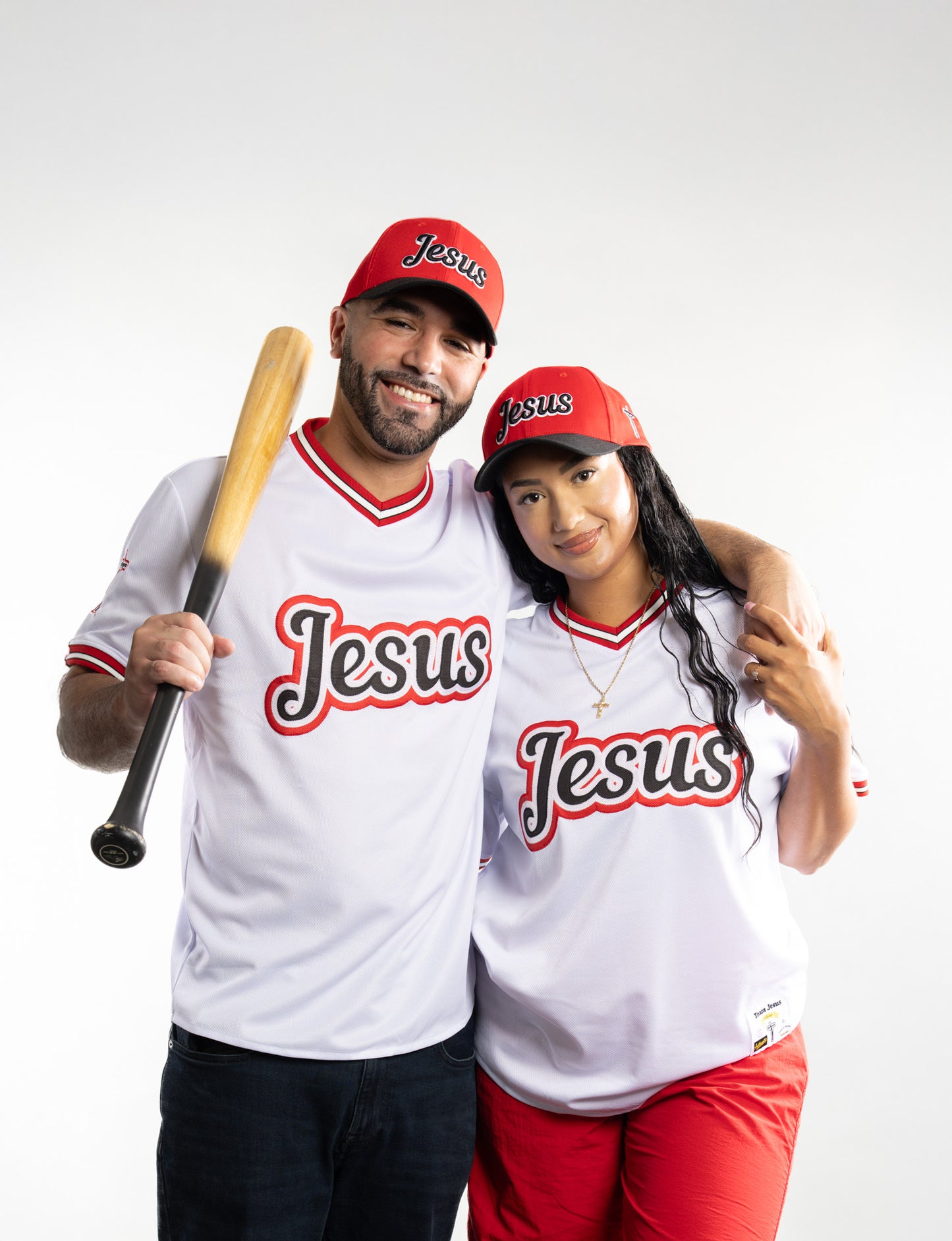 White (Team Jesus) Jersey