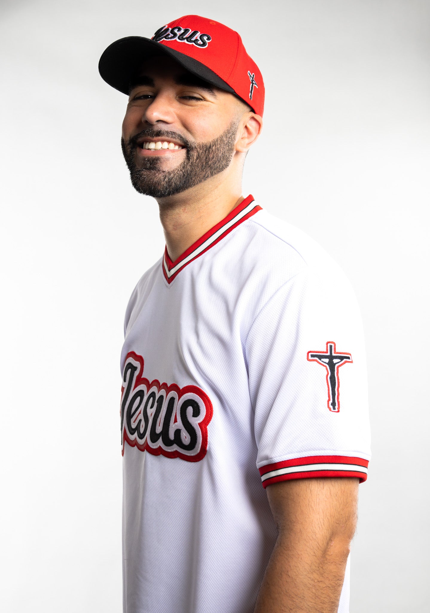 White (Team Jesus) Jersey