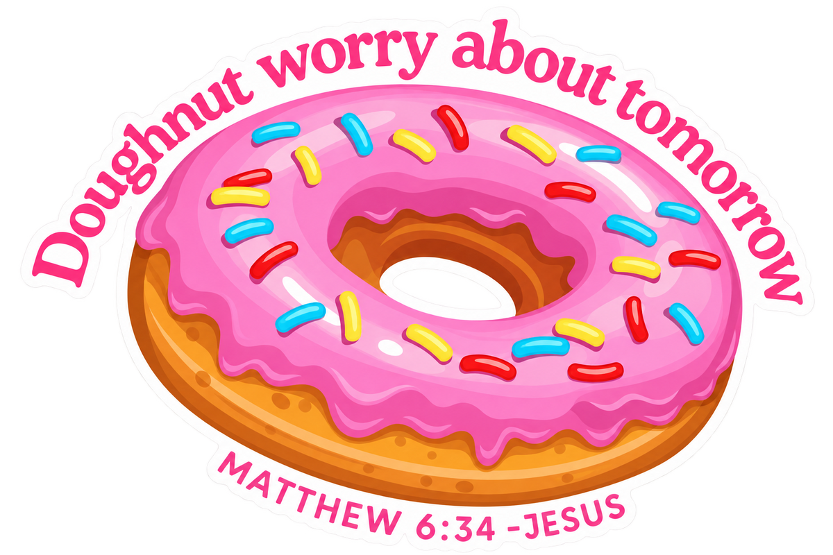 Doughnut Sticker