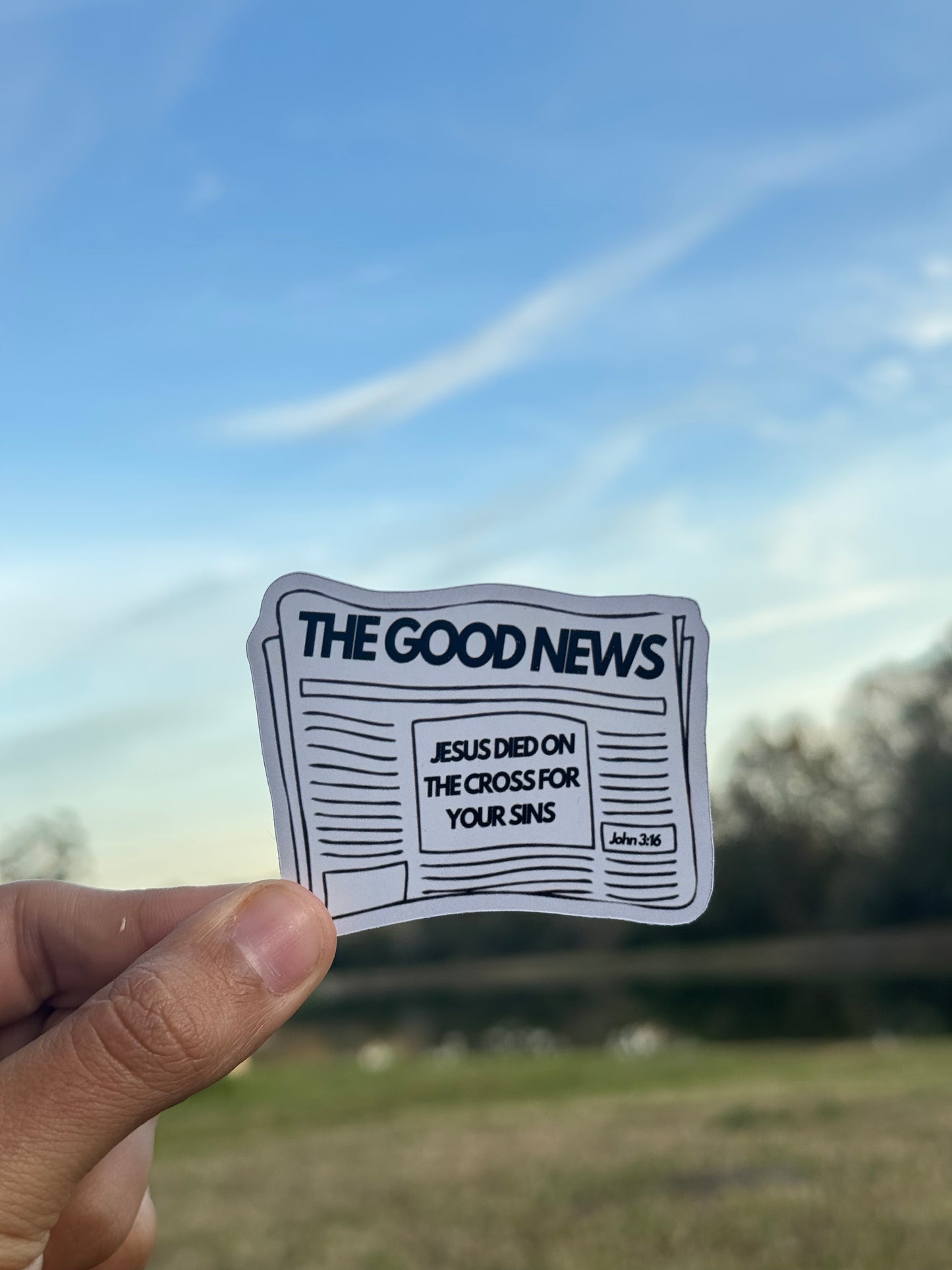The Good Newspaper Sticker