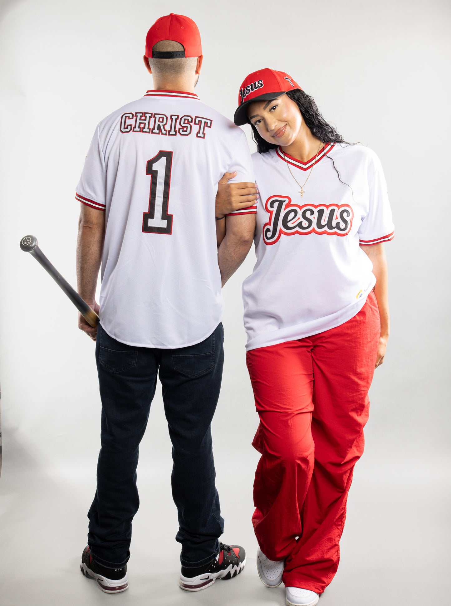 White (Team Jesus) Jersey