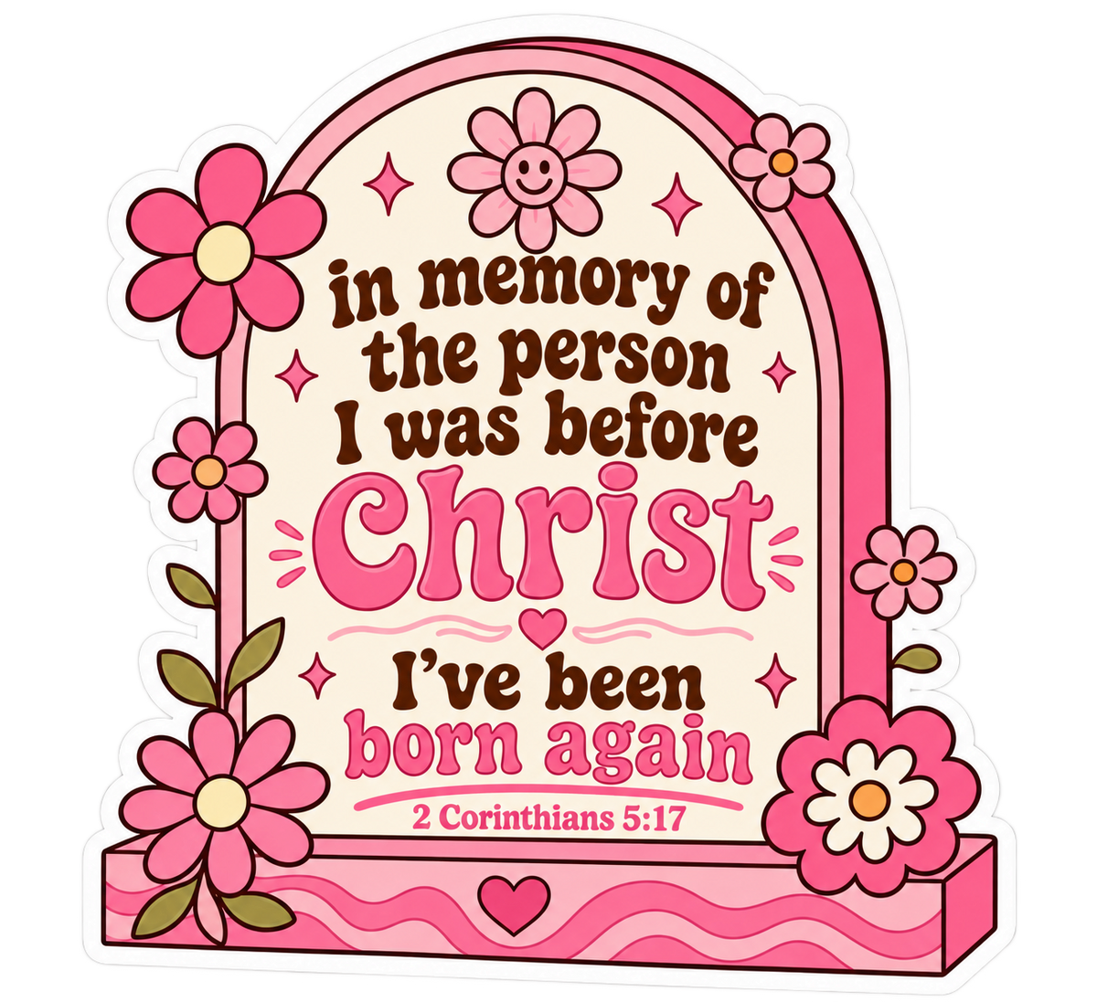Tombstone Sticker