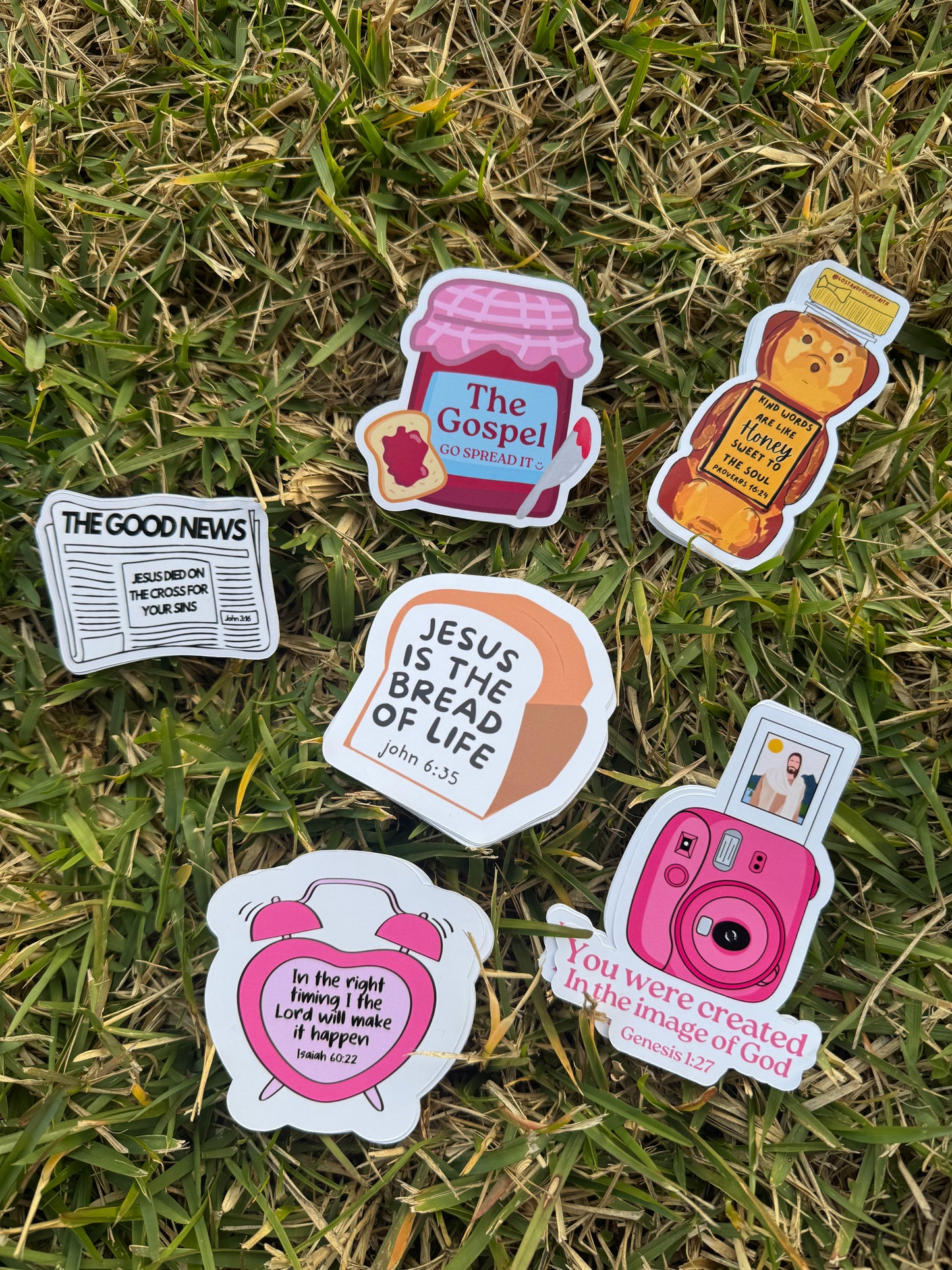 6 Pack Sticker Bundle #1