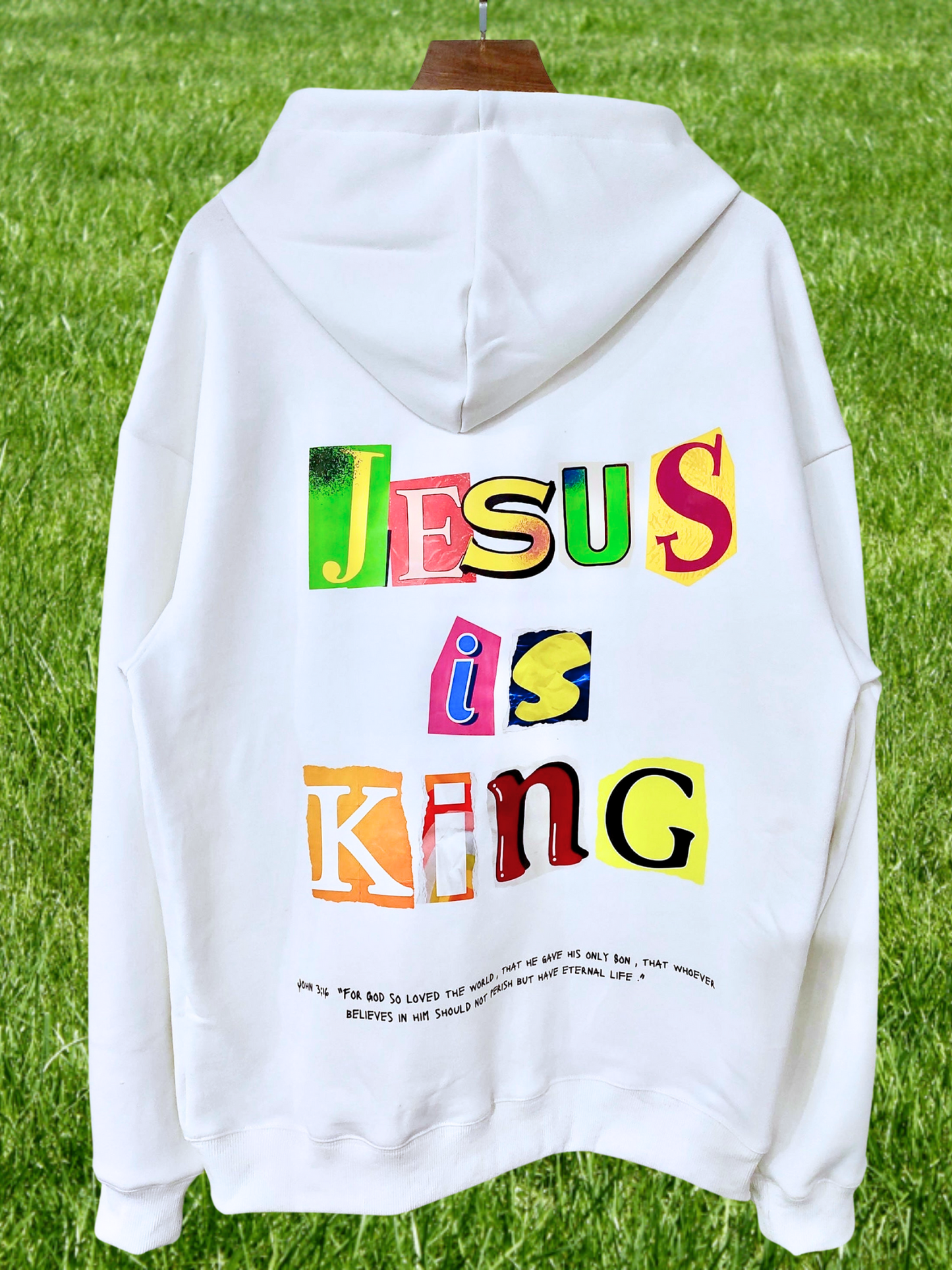 White Lost & found Unisex Hoodie