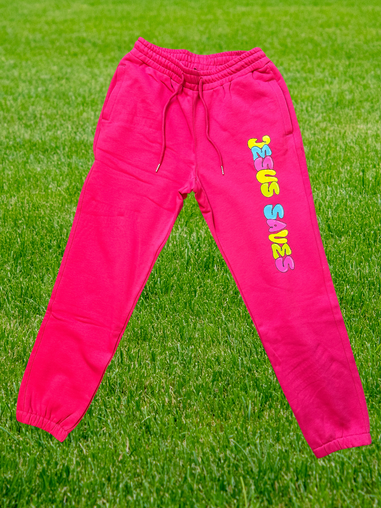 Hot Pink Jesus Saves Bottoms