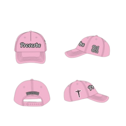 Pink Proverbs 31 Princess SnapBack Hat (Pre-Order)