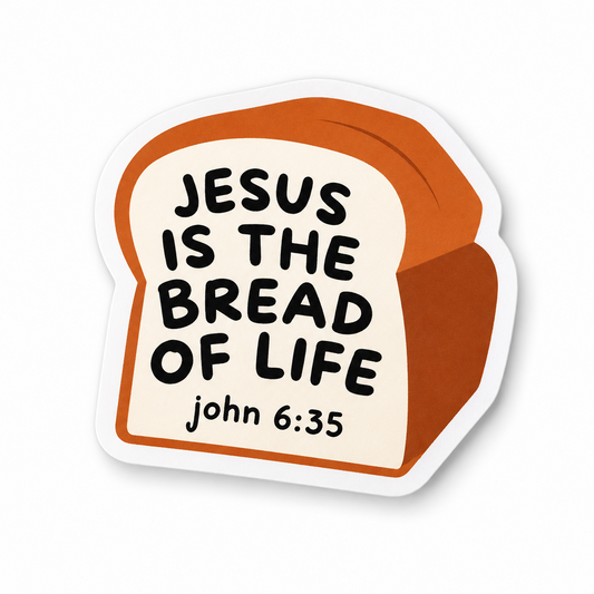 Jesus is the bread Sticker