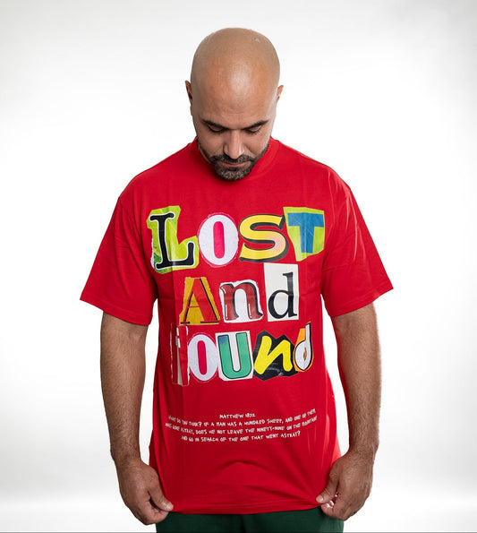 Red Lost & Found Unisex T-Shirt