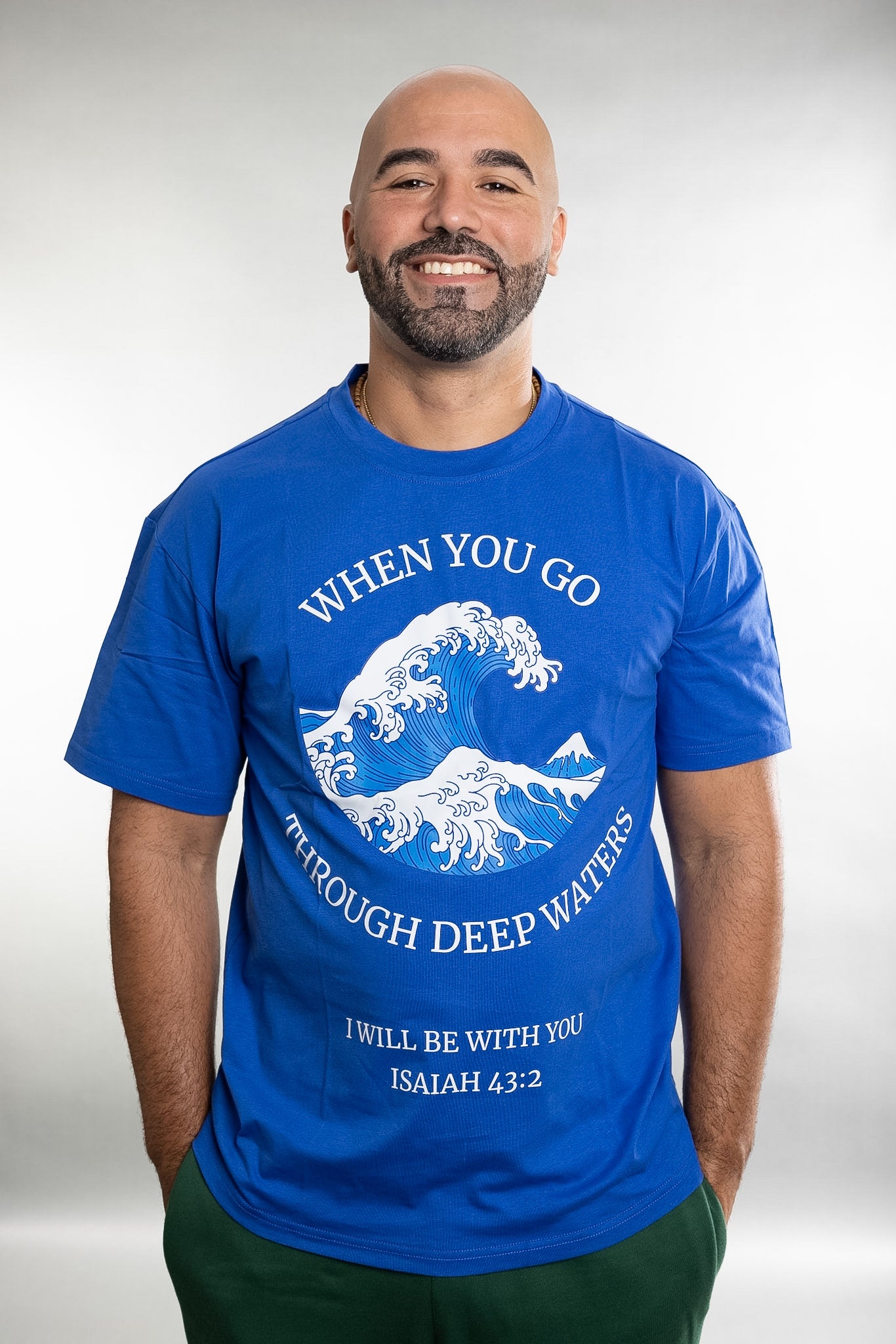 Royal Blue Isaiah T-Shirt