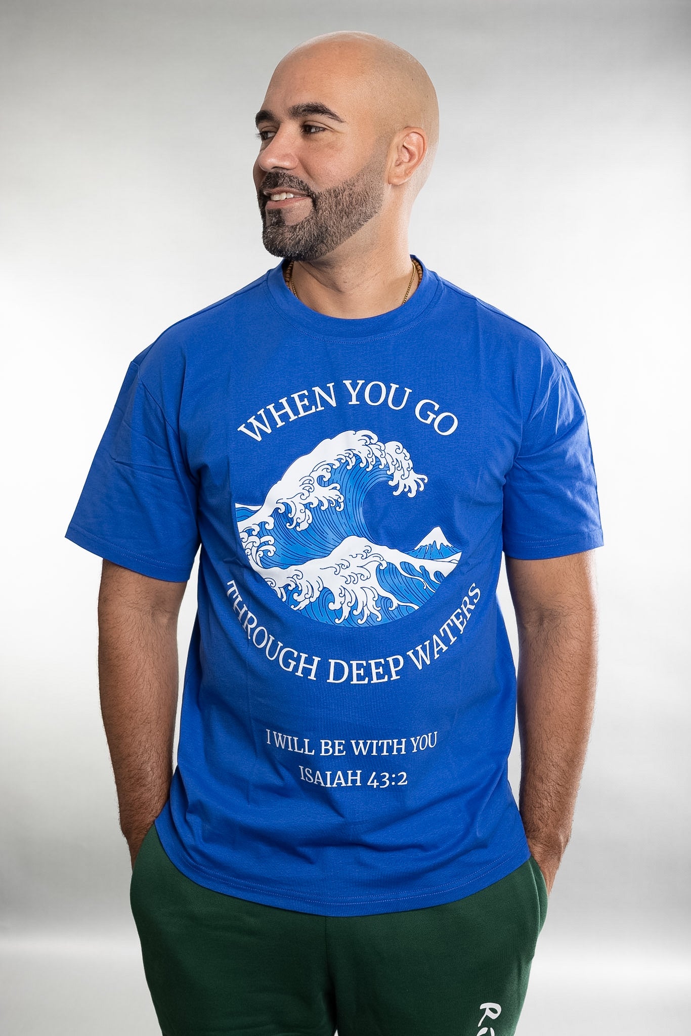Royal Blue Isaiah T-Shirt