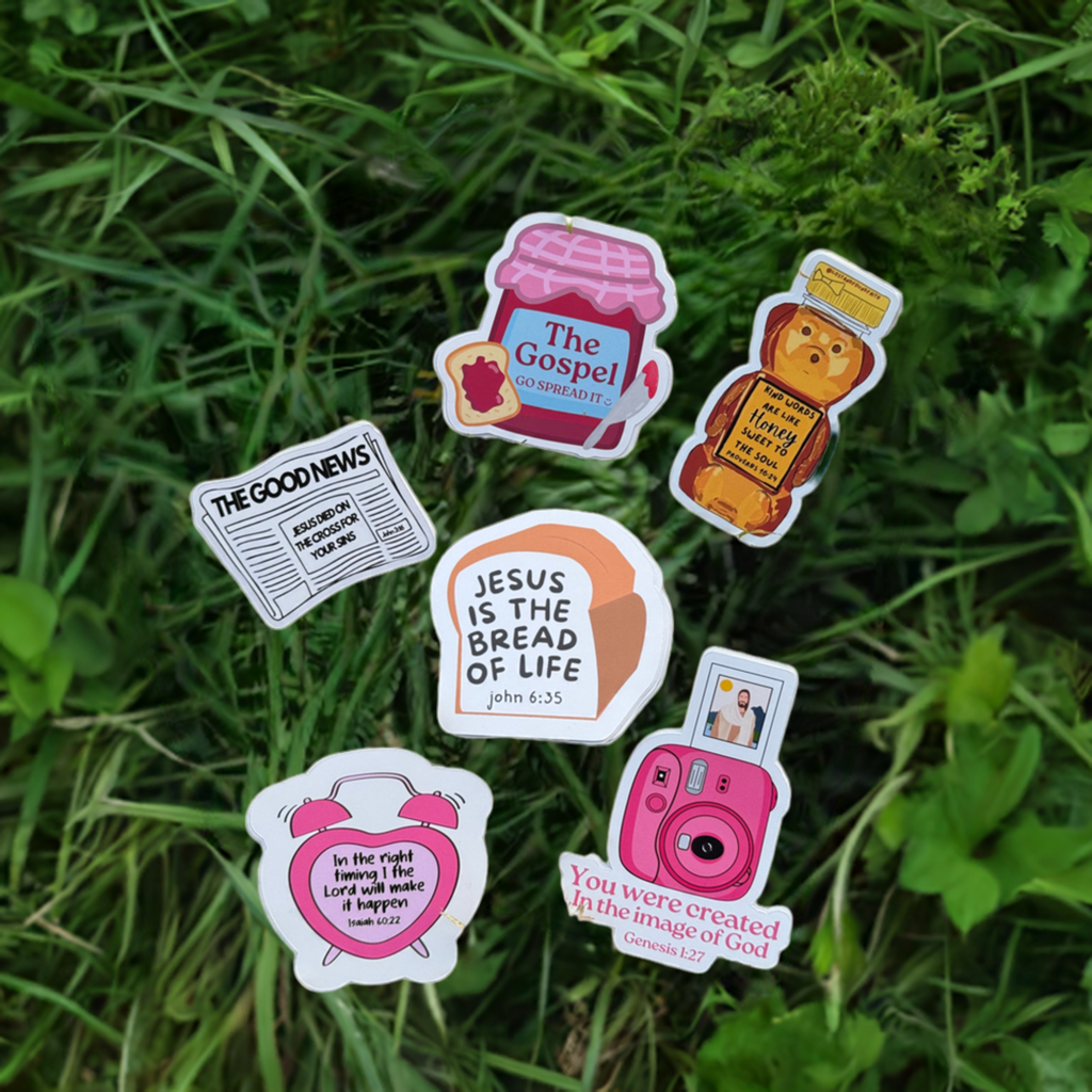 6 Pack Sticker Bundle #1