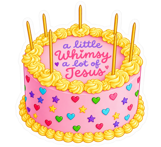 Whimsy Cake Sticker