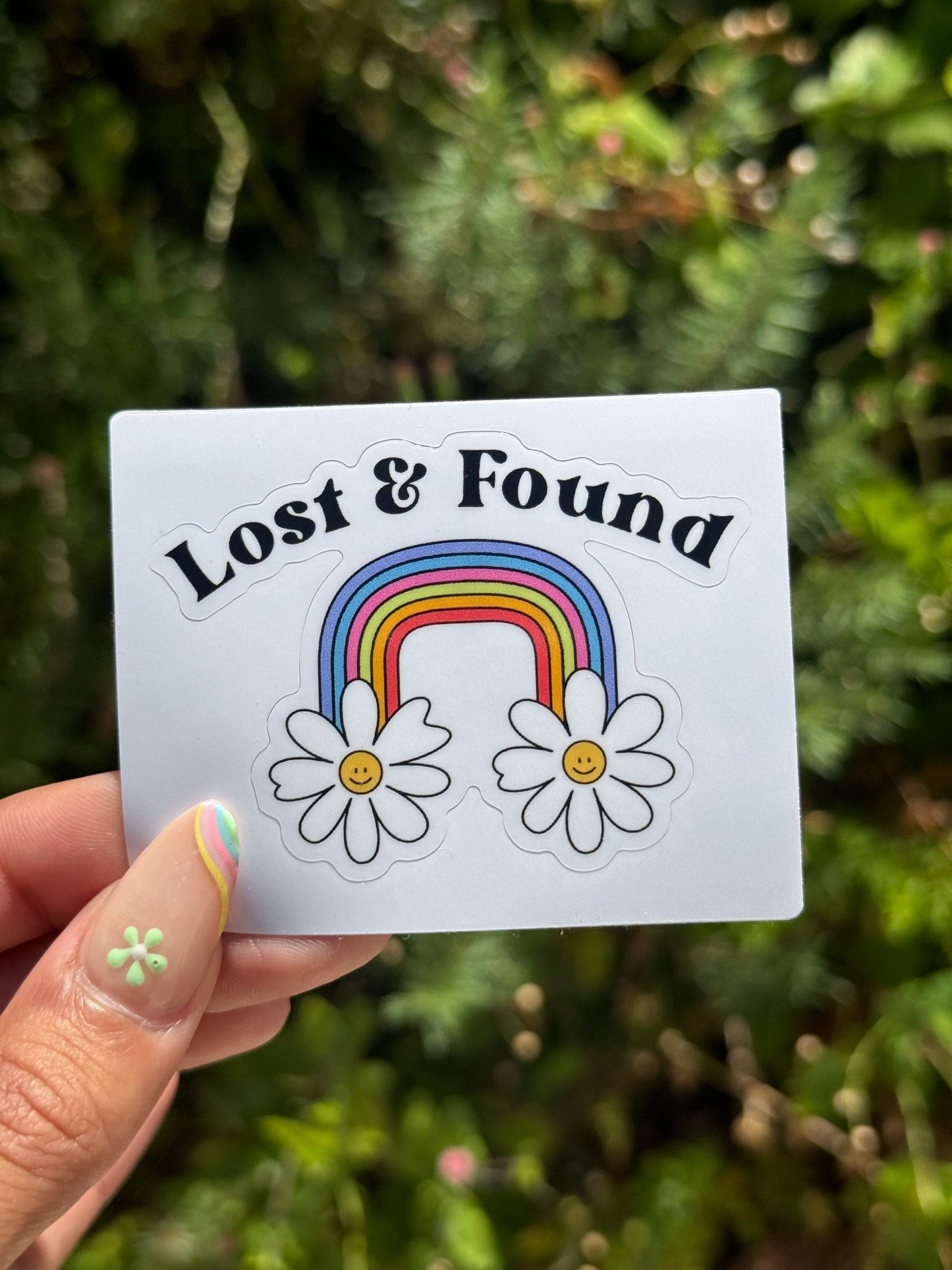 Lost & Found Sticker