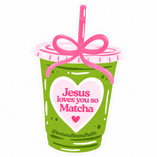 Matcha Sticker