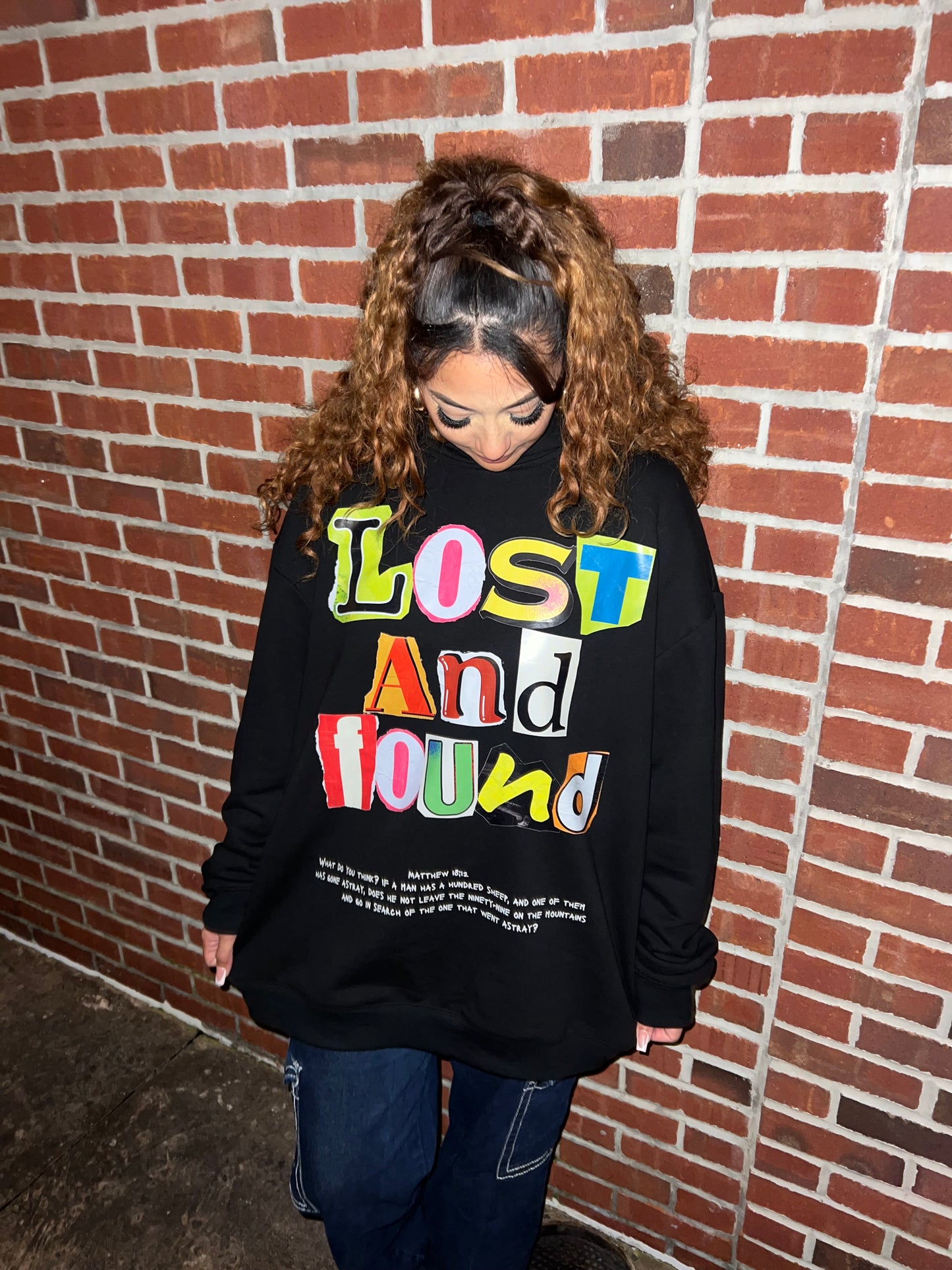 Black Lost & Found Unisex Hoodie