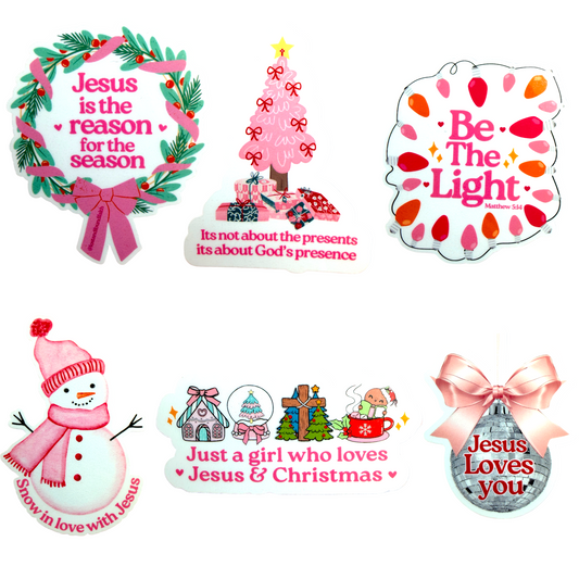 Holiday sticker bundle