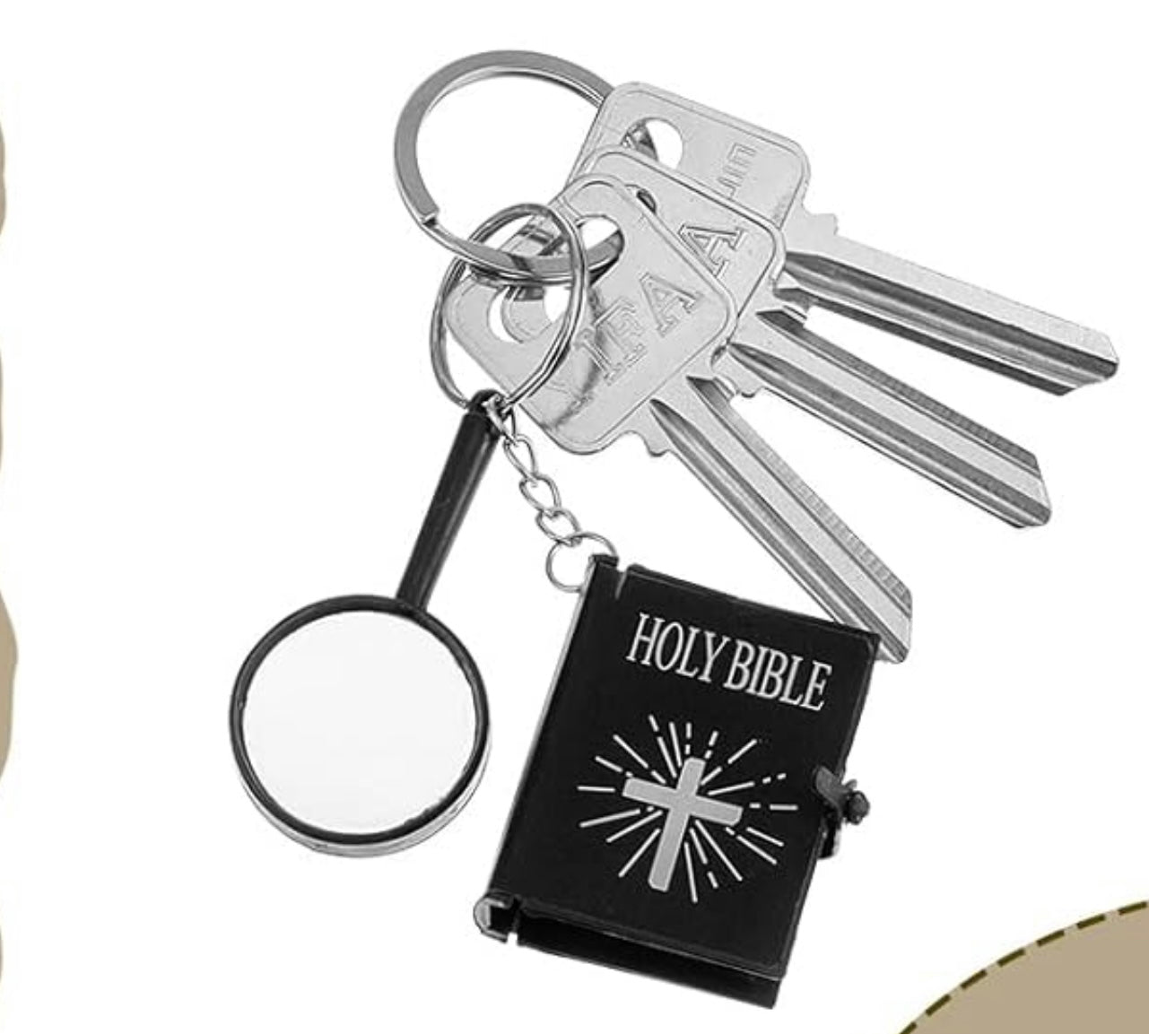 Mini Bible Keychain