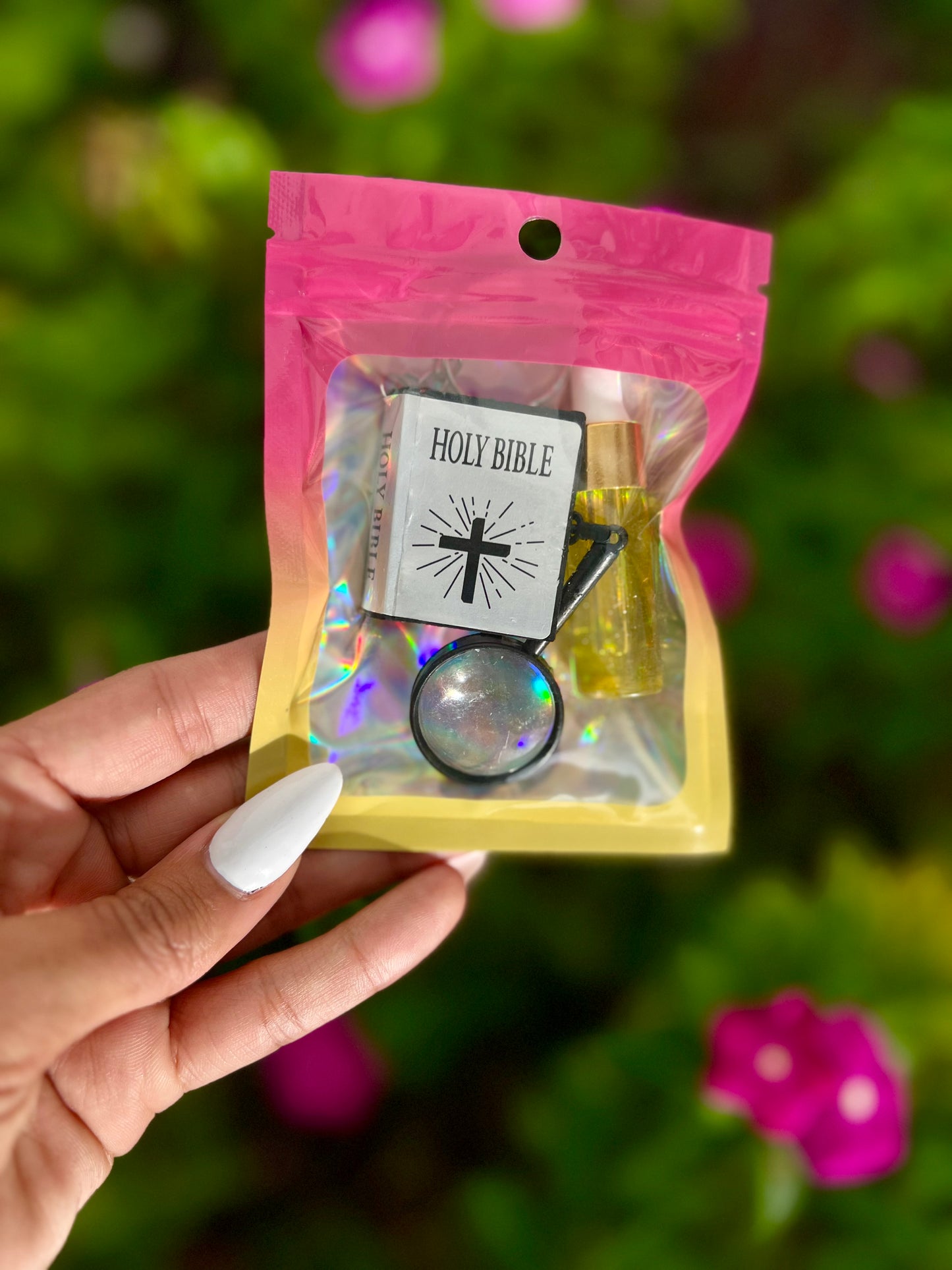 Mini Bible + Mini Anointing Oil Bundle