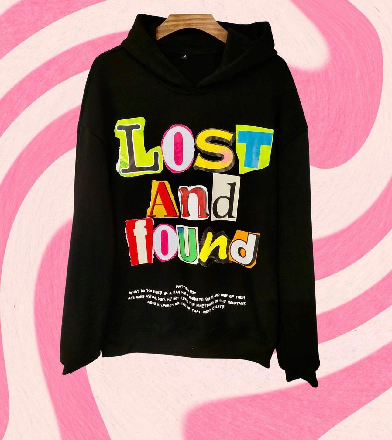 Black Lost & Found Unisex Hoodie