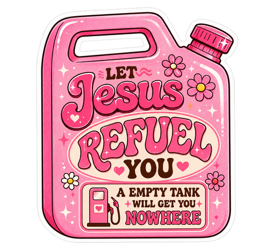 Gasoline Refuel Sticker