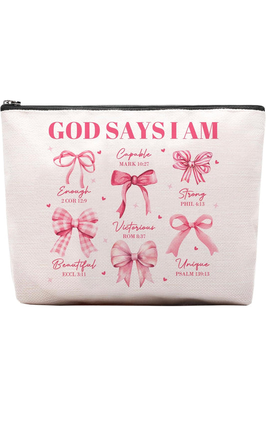 Pink Bow Bible Study Bag
