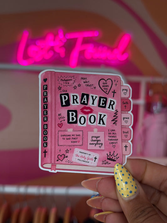 Prayer Book Sticker