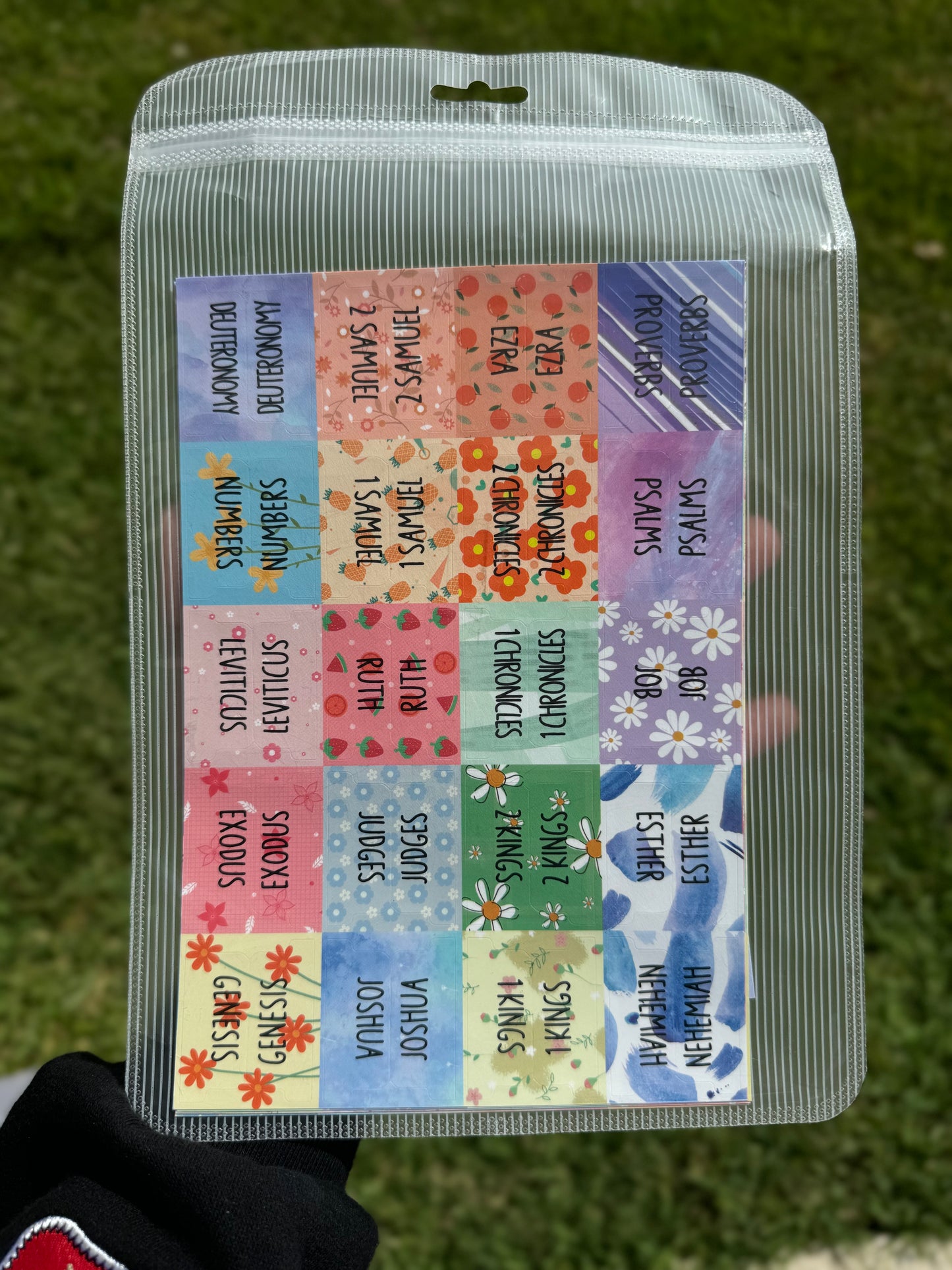 Floral Bible Tabs