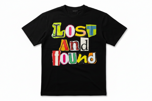 Black Lost & Found T-Shirt (Kids)