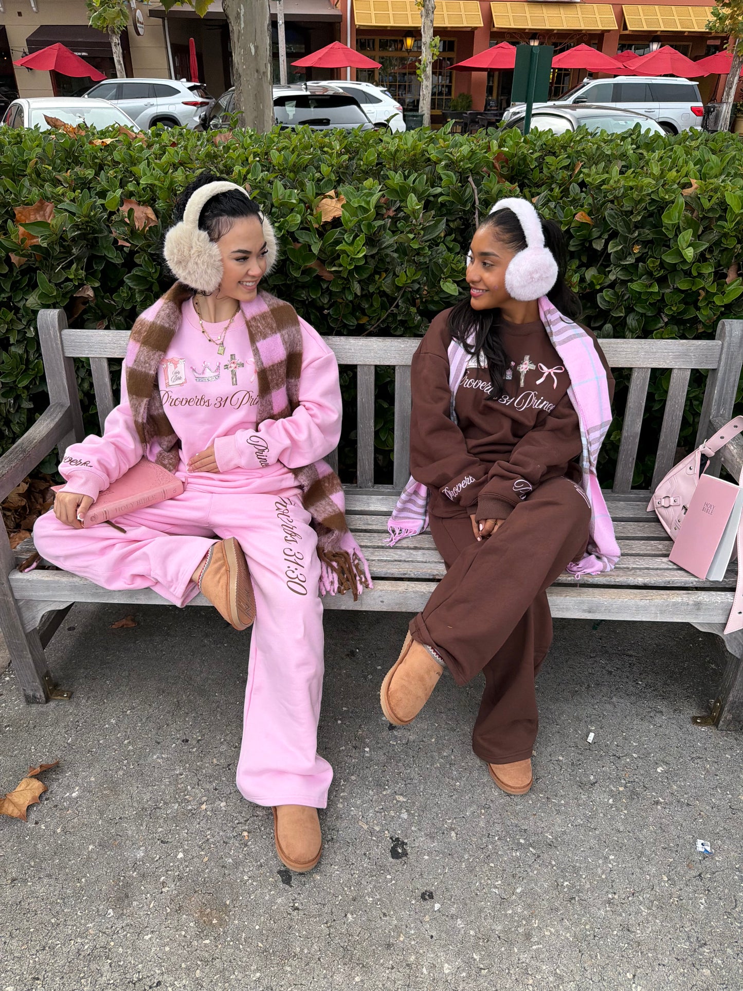 Proverbs 31 Pink Crewneck