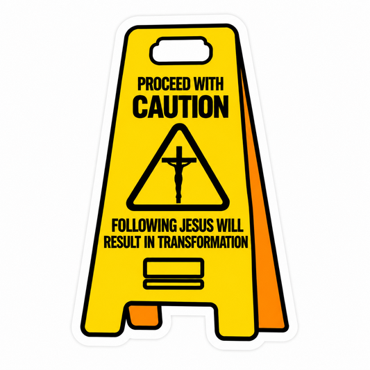 Caution Sticker