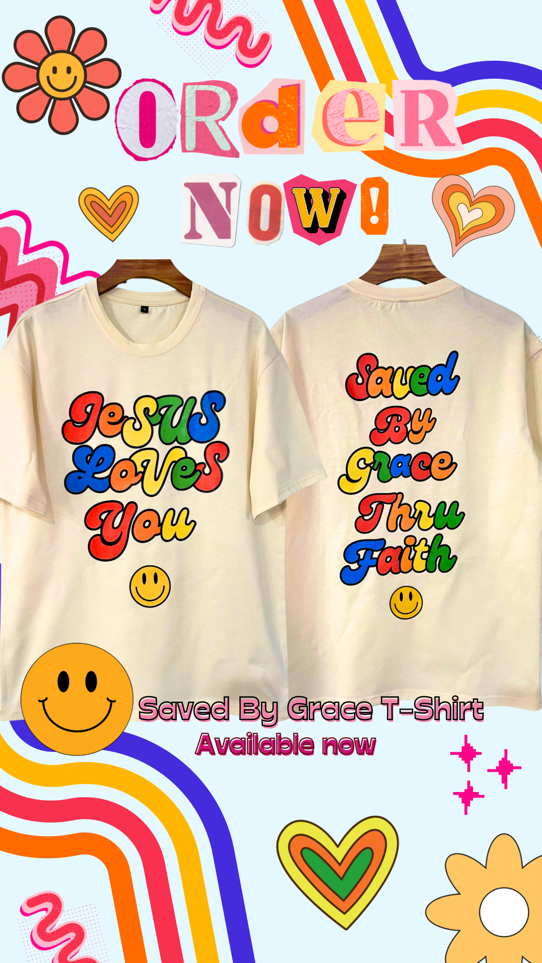 Saved By Grace Unisex T-Shirt