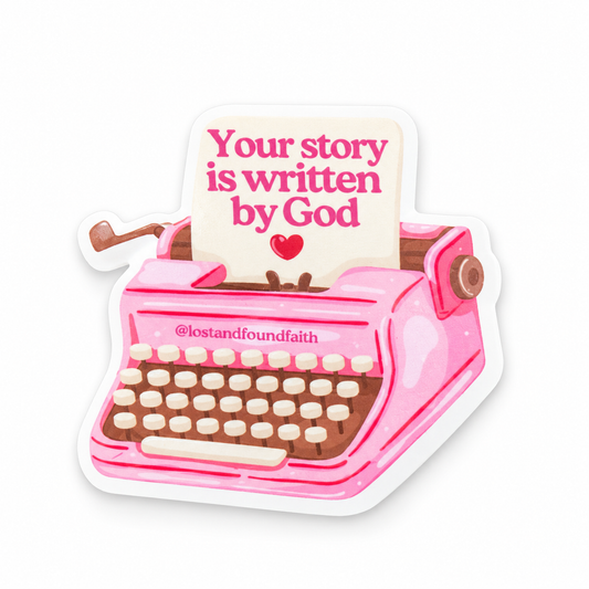 Typewriter Sticker