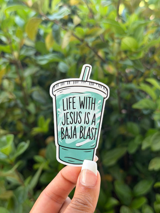 Baja Blast Sticker