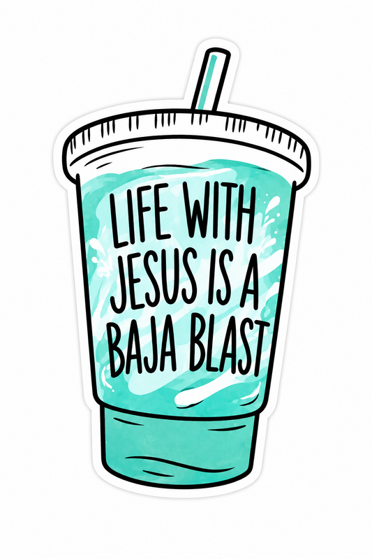 Baja Blast Sticker