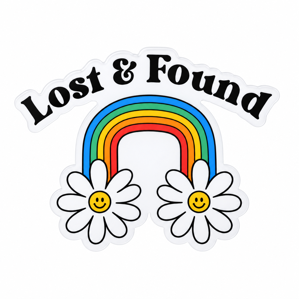 Lost & Found Sticker