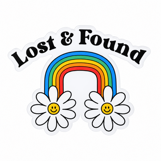 Lost & Found Sticker