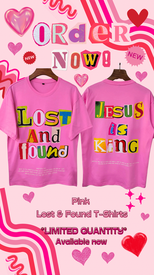 Pink Lost & Found Unisex T-Shirt