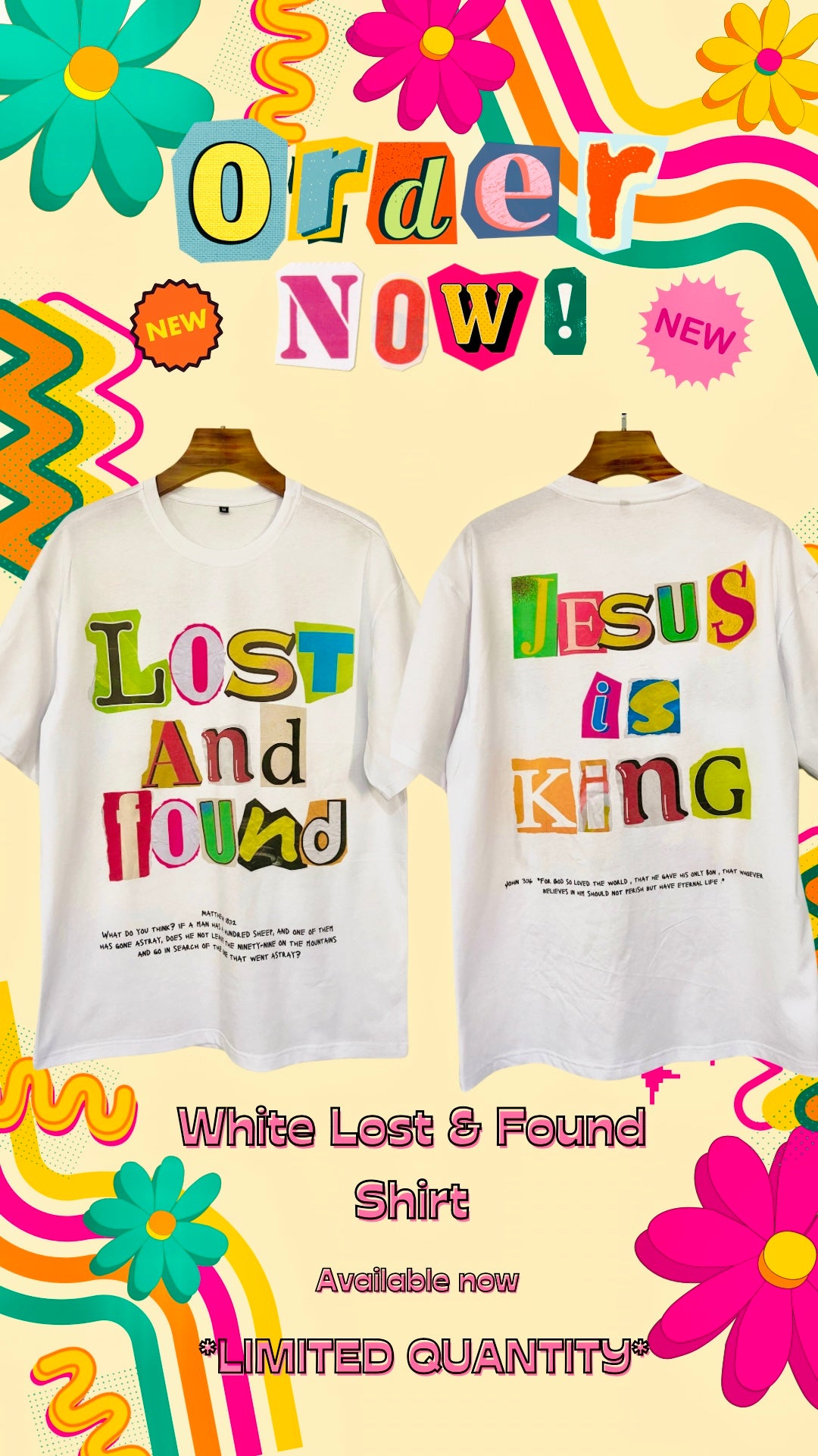 White Lost & Found Unisex T-Shirt