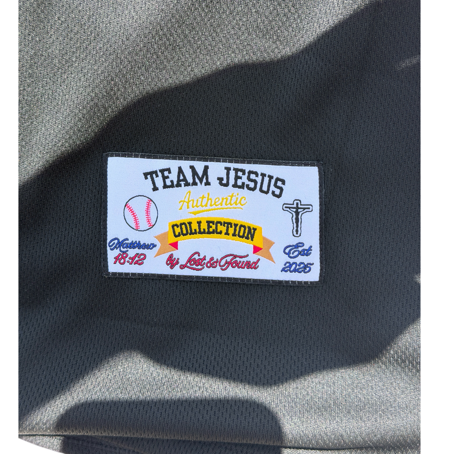 Black Team Jesus Jersey (Limited Edition)