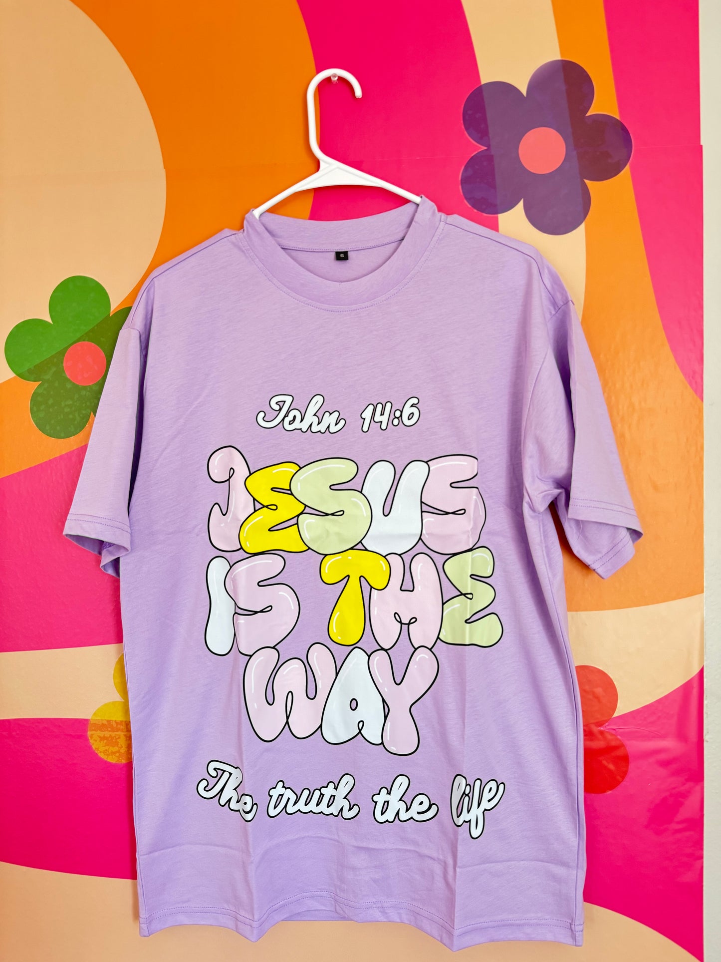 Purple Jesus Is The Way Unisex T-Shirt