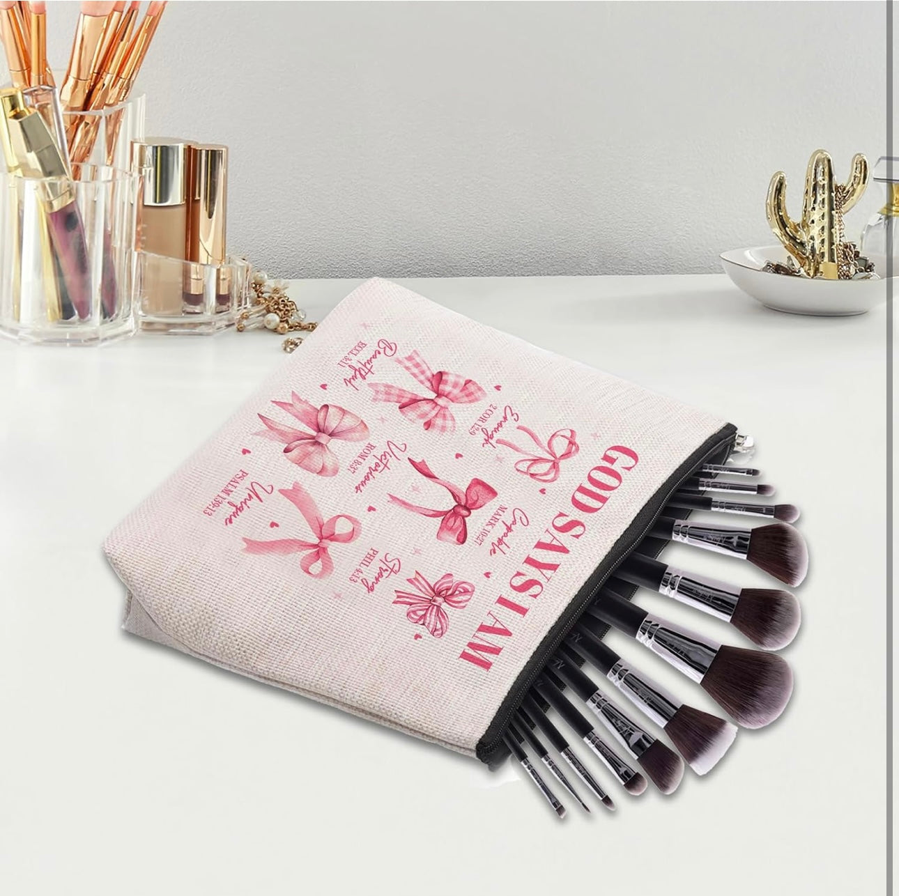 Pink Bow Bible Study Bag